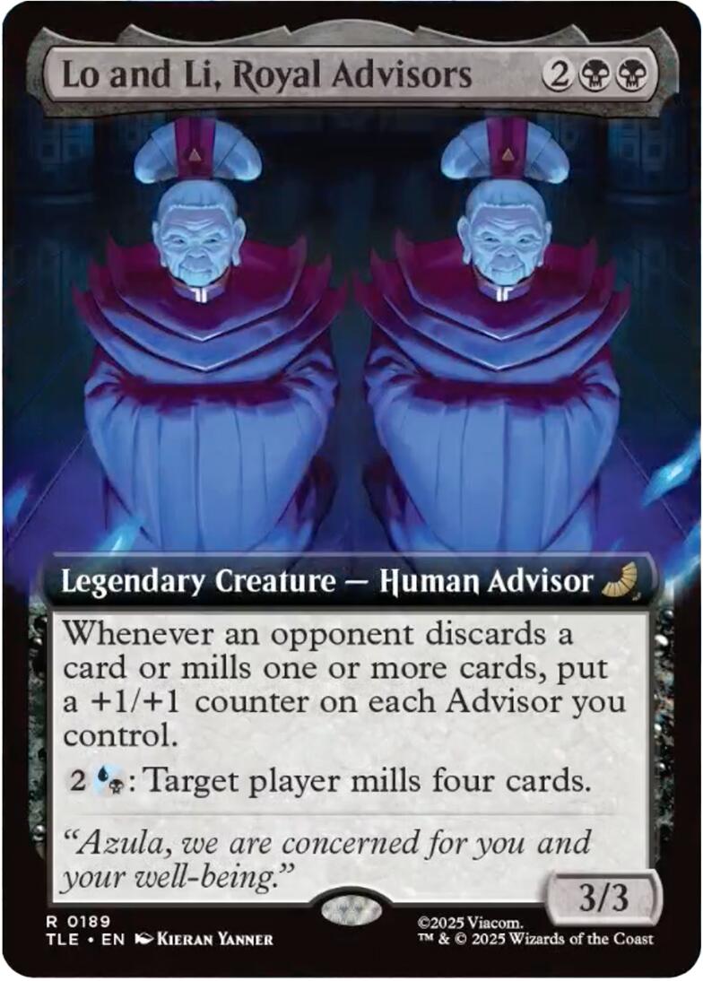 Lo and Li, Royal Advisors (Extended Art) [Avatar: The Last Airbender: Eternal-Legal] | Gate City Games LLC