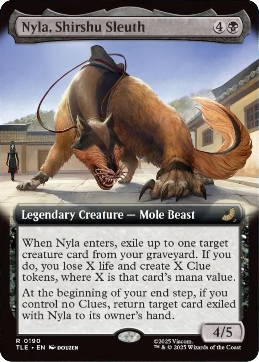 Nyla, Shirshu Sleuth (Extended Art) [Avatar: The Last Airbender: Eternal-Legal] | Gate City Games LLC