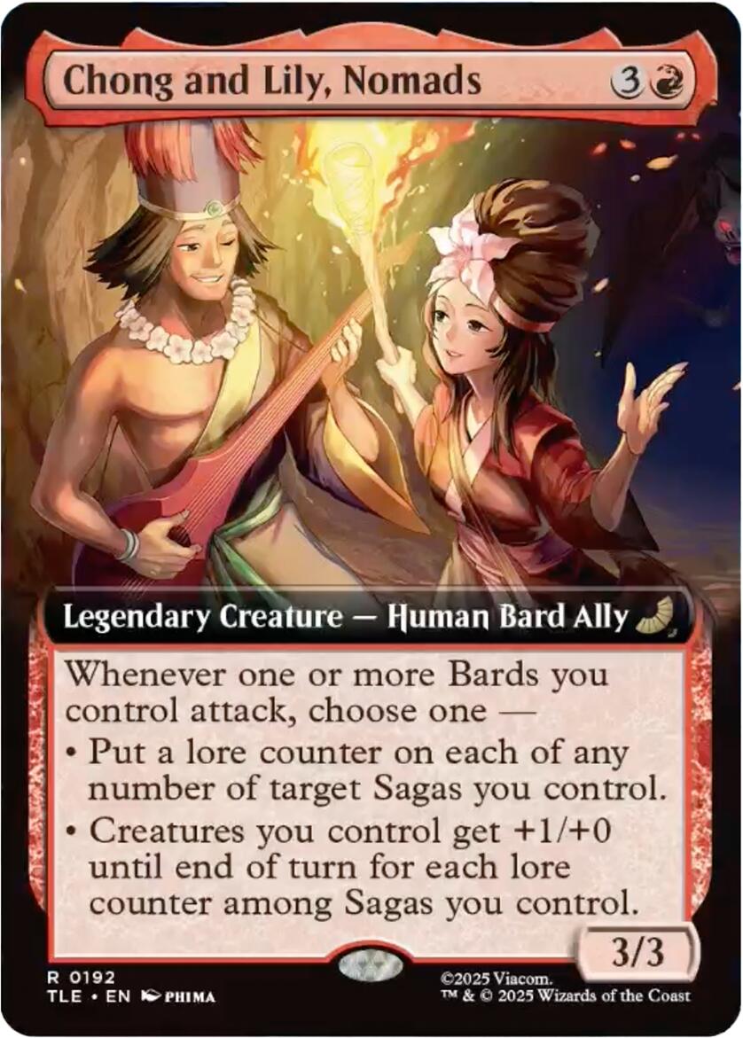 Chong and Lily, Nomads (Extended Art) [Avatar: The Last Airbender: Eternal-Legal] | Gate City Games LLC