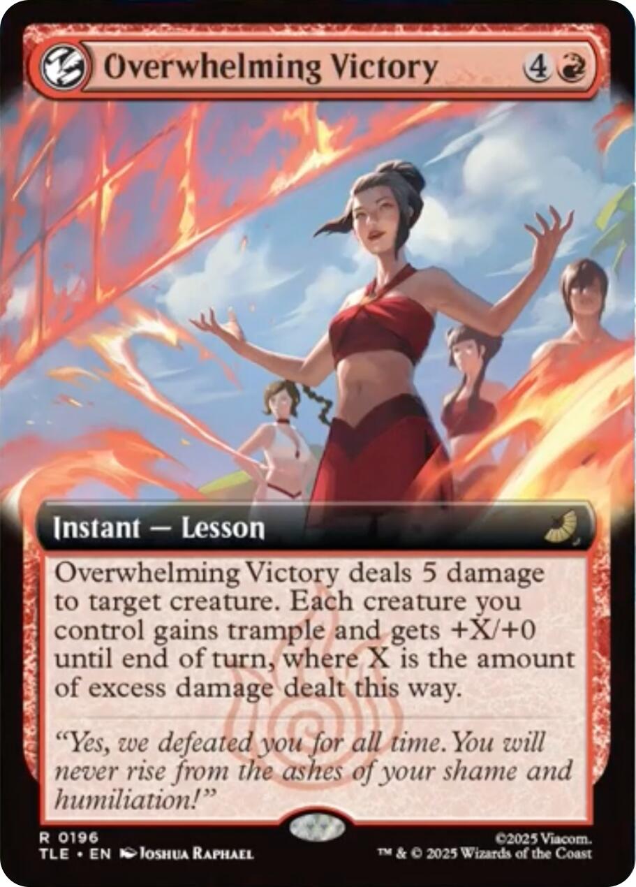 Overwhelming Victory (Extended Art) [Avatar: The Last Airbender: Eternal-Legal] | Gate City Games LLC