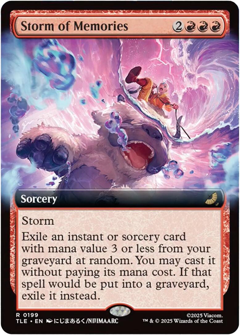 Storm of Memories (Extended Art) [Avatar: The Last Airbender: Eternal-Legal] | Gate City Games LLC