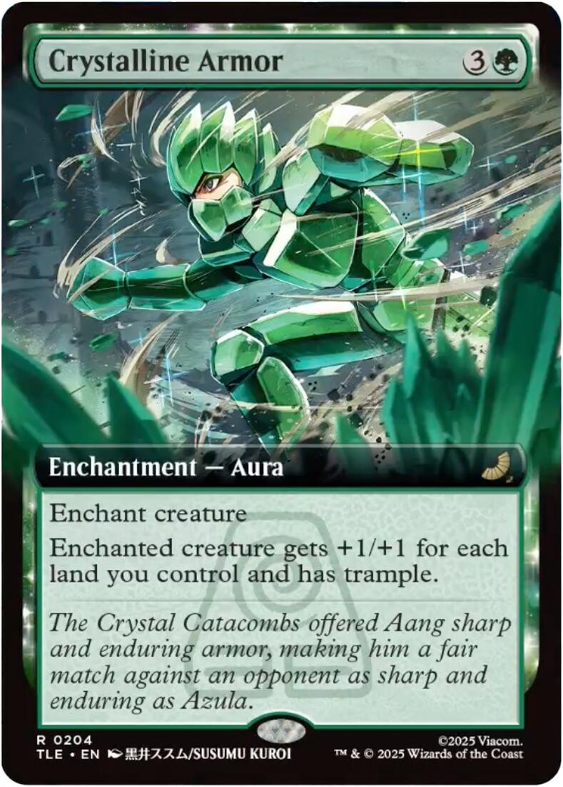 Crystalline Armor (Extended Art) [Avatar: The Last Airbender: Eternal-Legal] | Gate City Games LLC