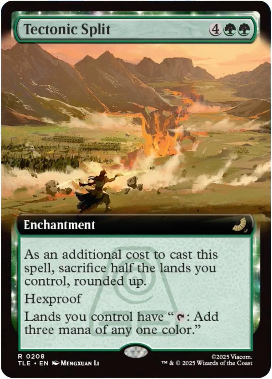 Tectonic Split (Extended Art) [Avatar: The Last Airbender: Eternal-Legal] | Gate City Games LLC