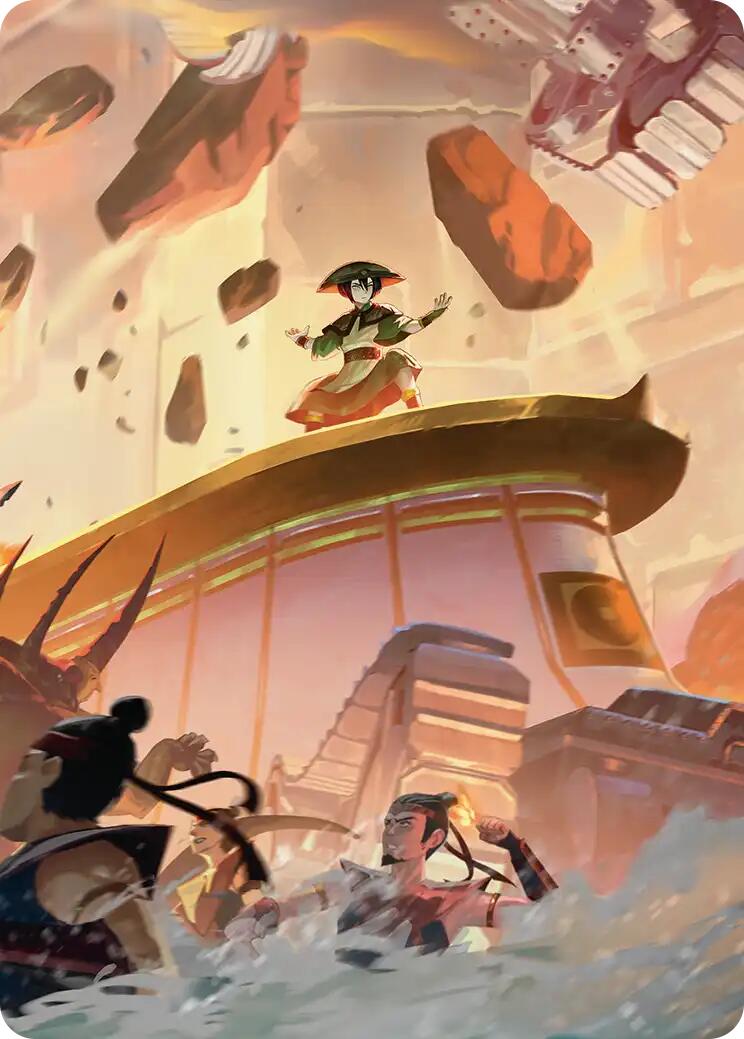Earthshape Art Card [Avatar: The Last Airbender Art Series] | Gate City Games LLC