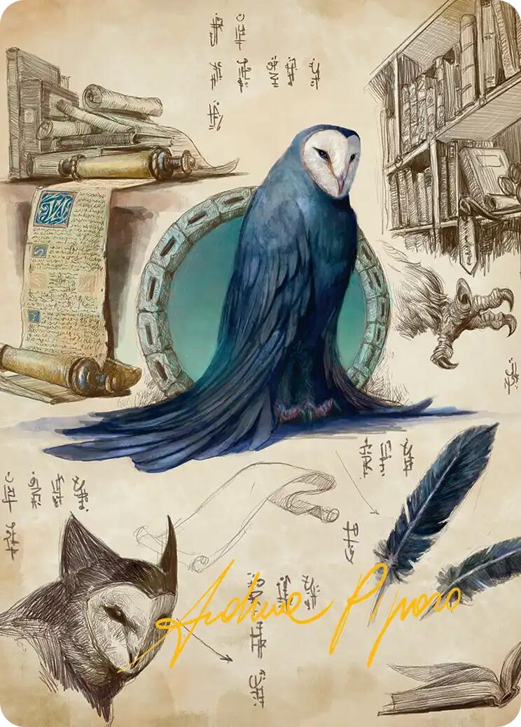 Wan Shi Tong, Librarian Art Card (Gold-Stamped Signature) [Avatar: The Last Airbender Art Series] | Gate City Games LLC