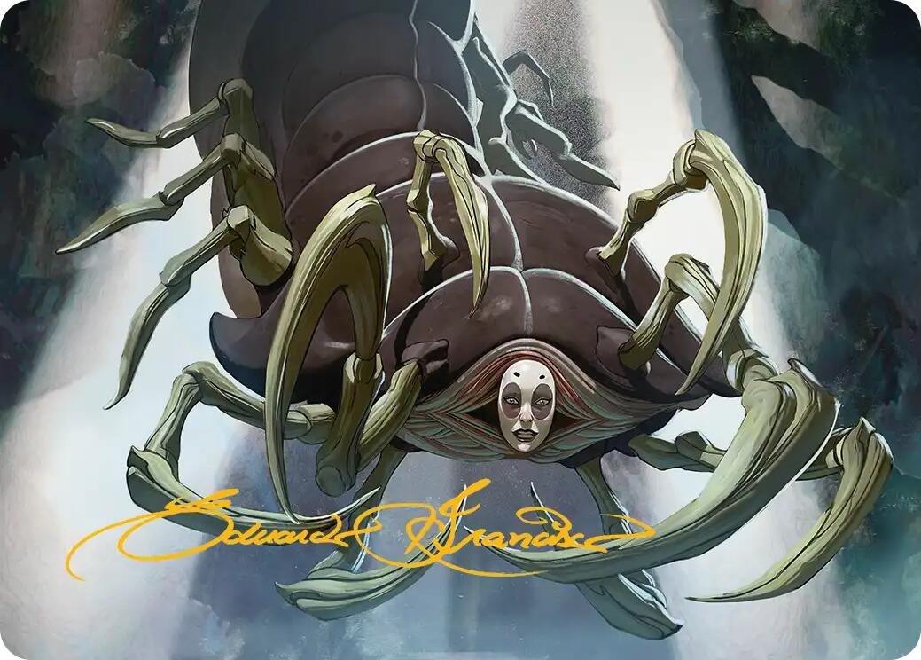 Koh, the Face Stealer Art Card (Gold-Stamped Signature) [Avatar: The Last Airbender Art Series] | Gate City Games LLC