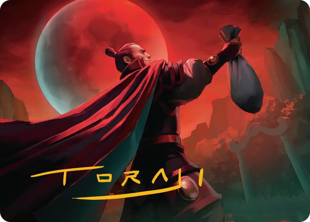 Zhao, the Moon Slayer Art Card (Gold-Stamped Signature) [Avatar: The Last Airbender Art Series] | Gate City Games LLC