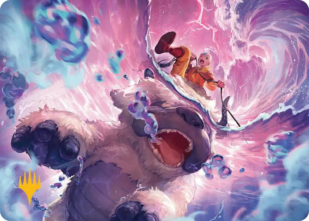 Storm of Memories Art Card (Gold-Stamped Planeswalker Symbol) [Avatar: The Last Airbender Art Series] | Gate City Games LLC