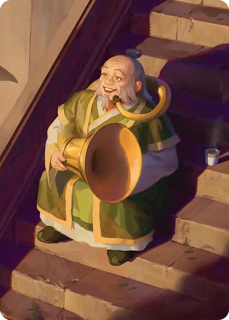 Uncle's Musings Art Card [Avatar: The Last Airbender Art Series] | Gate City Games LLC