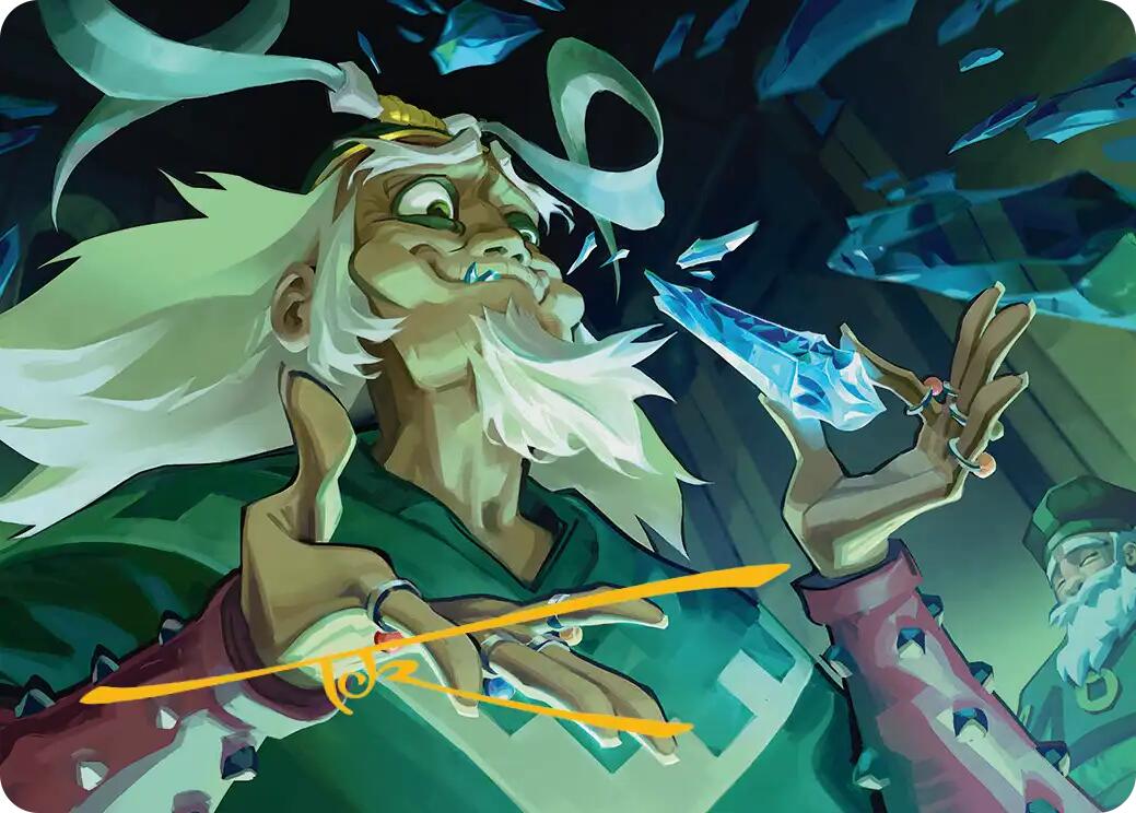 Bumi, King of Three Trials Art Card (Gold-Stamped Signature) [Avatar: The Last Airbender Art Series] | Gate City Games LLC