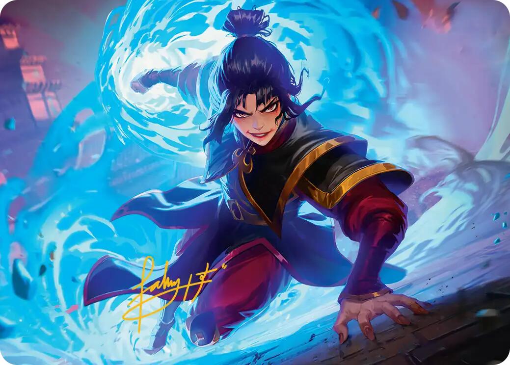 Fire Lord Azula Art Card (Gold-Stamped Signature) [Avatar: The Last Airbender Art Series] | Gate City Games LLC