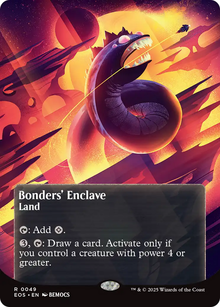 Bonders' Enclave (0049) (Borderless) [Edge of Eternities: Stellar Sights] | Gate City Games LLC
