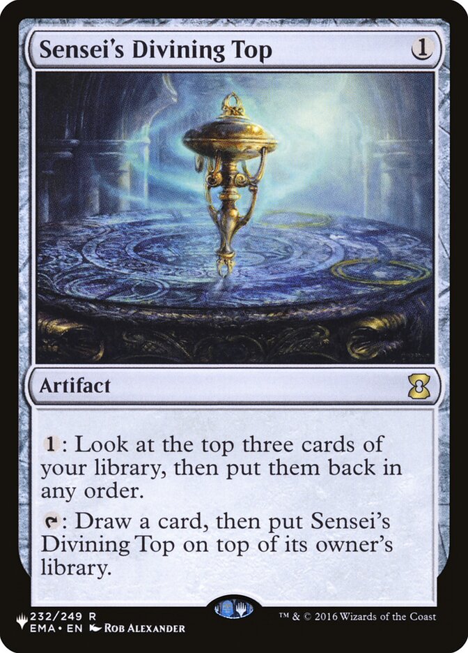 Sensei's Divining Top [The List] | Gate City Games LLC