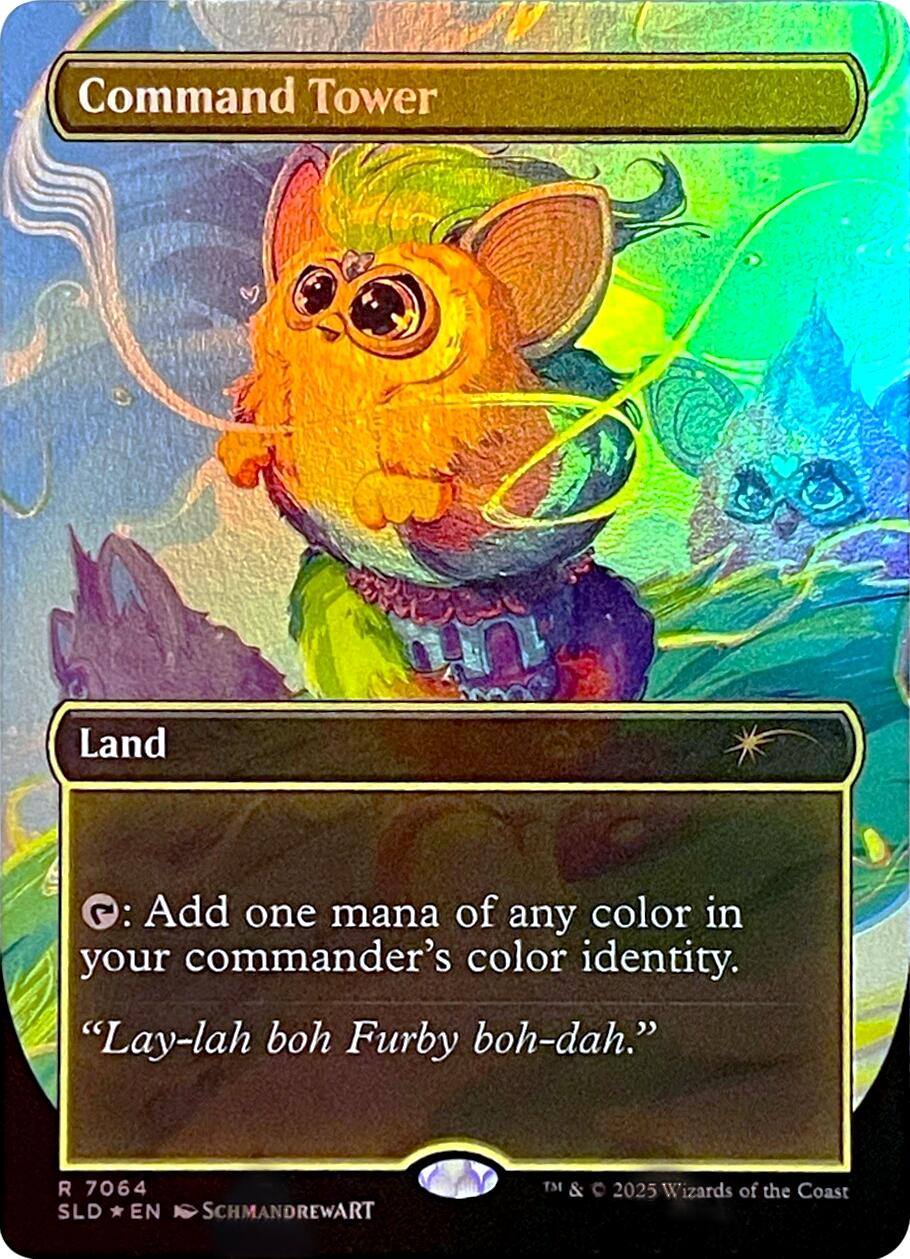 Command Tower (7064) (Rainbow Foil) [Secret Lair Drop Series] | Gate City Games LLC