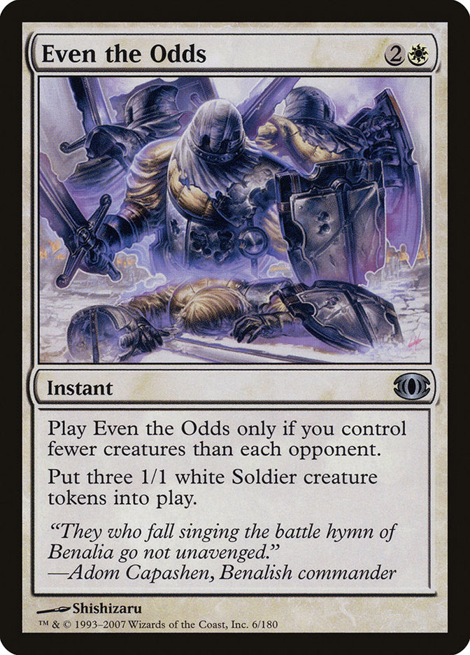Even the Odds [Future Sight] | Gate City Games LLC
