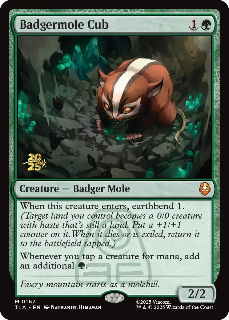 Badgermole Cub [Avatar: The Last Airbender Prerelease Cards] | Gate City Games LLC