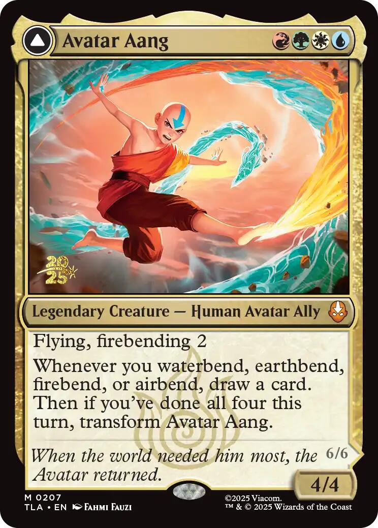 Avatar Aang [Avatar: The Last Airbender Prerelease Cards] | Gate City Games LLC