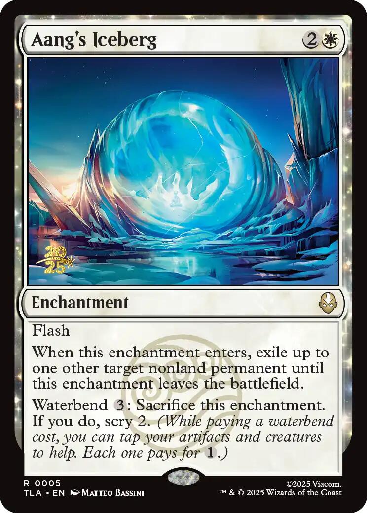 Aang's Iceberg [Avatar: The Last Airbender Prerelease Cards] | Gate City Games LLC