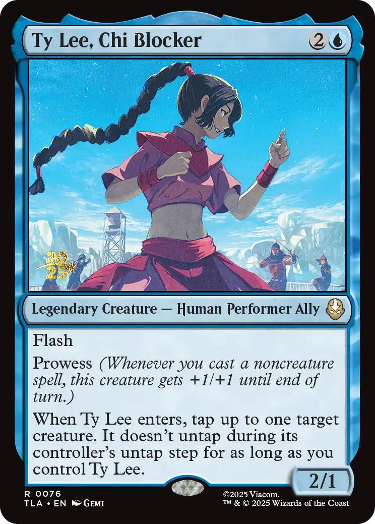 Ty Lee, Chi Blocker [Avatar: The Last Airbender Prerelease Cards] | Gate City Games LLC