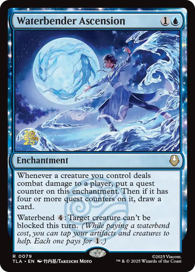 Waterbender Ascension [Avatar: The Last Airbender Prerelease Cards] | Gate City Games LLC