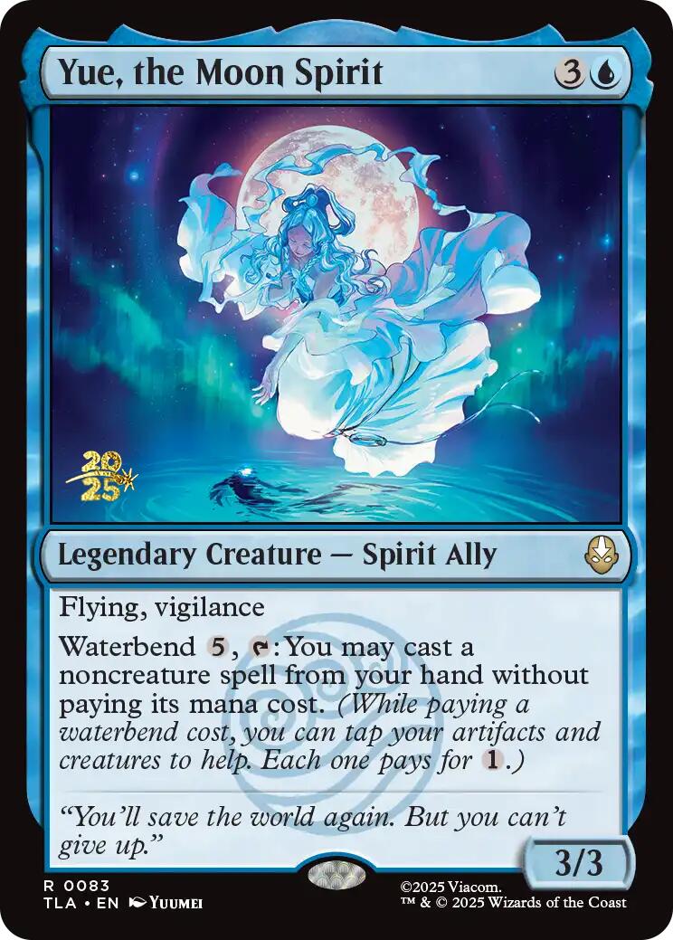 Yue, the Moon Spirit [Avatar: The Last Airbender Prerelease Cards] | Gate City Games LLC