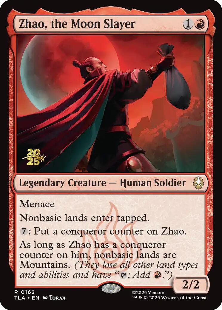 Zhao, the Moon Slayer [Avatar: The Last Airbender Prerelease Cards] | Gate City Games LLC