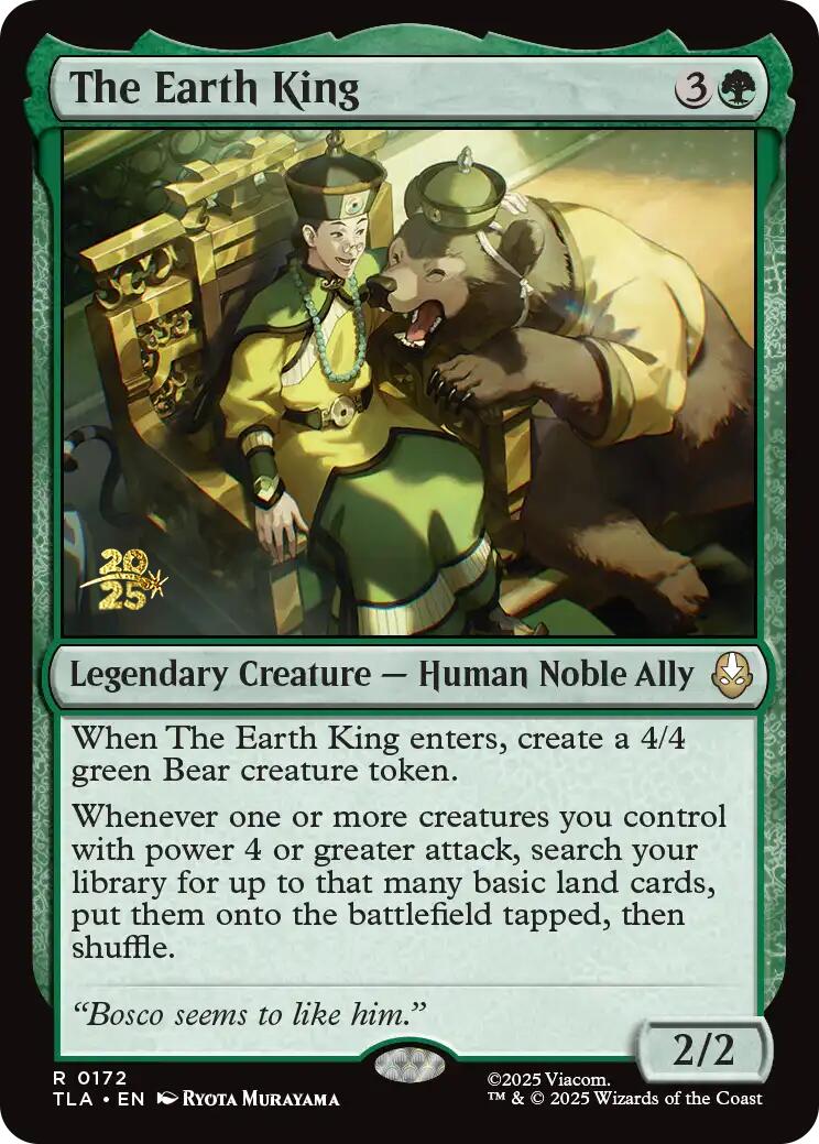 The Earth King [Avatar: The Last Airbender Prerelease Cards] | Gate City Games LLC