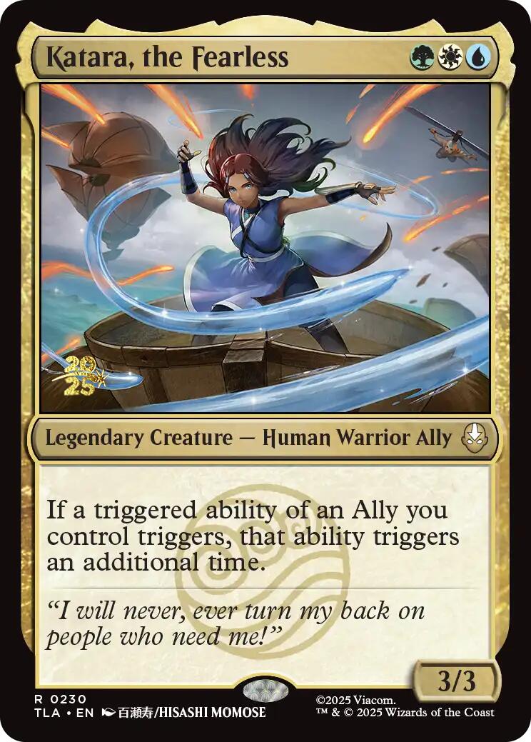 Katara, the Fearless [Avatar: The Last Airbender Prerelease Cards] | Gate City Games LLC