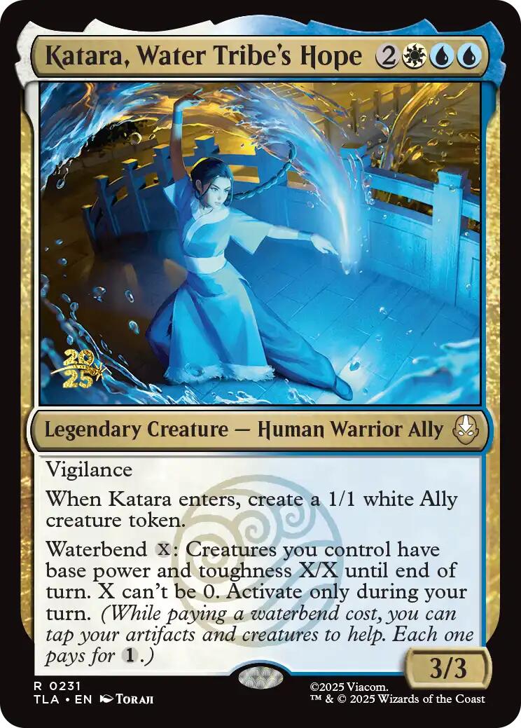 Katara, Water Tribe's Hope [Avatar: The Last Airbender Prerelease Cards] | Gate City Games LLC