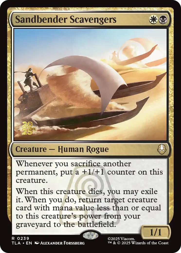 Sandbender Scavengers [Avatar: The Last Airbender Prerelease Cards] | Gate City Games LLC