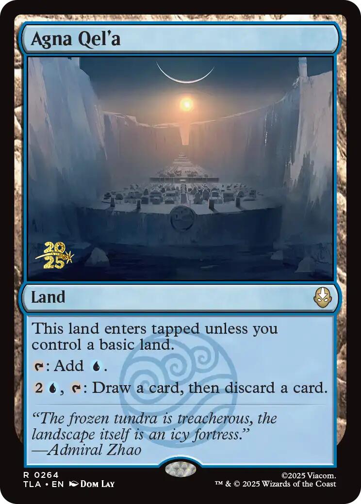 Agna Qel'a [Avatar: The Last Airbender Prerelease Cards] | Gate City Games LLC