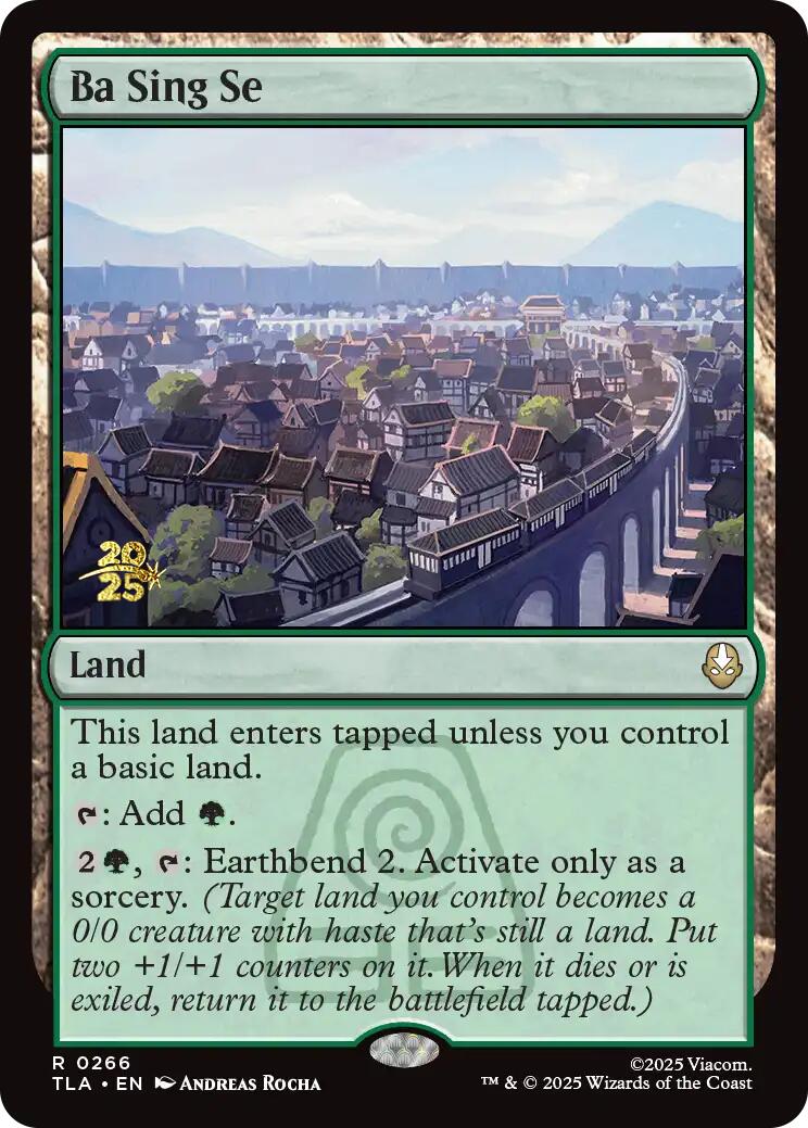 Ba Sing Se [Avatar: The Last Airbender Prerelease Cards] | Gate City Games LLC