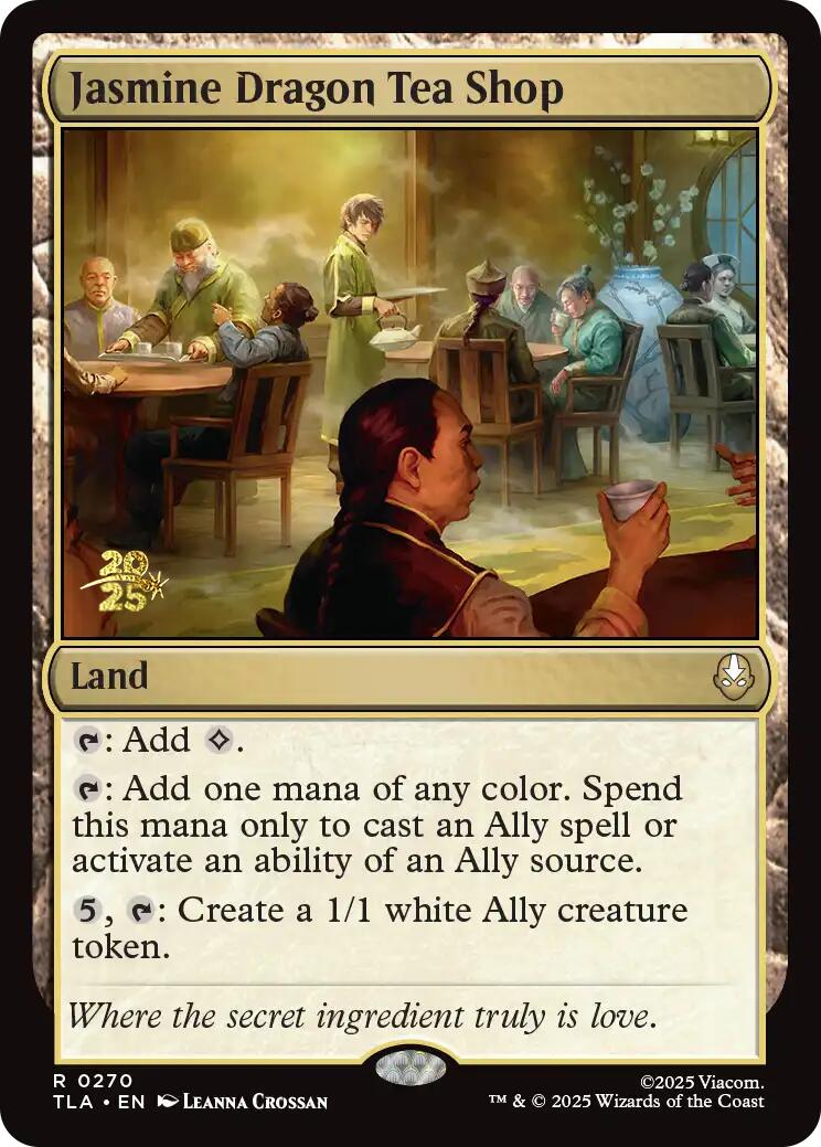 Jasmine Dragon Tea Shop [Avatar: The Last Airbender Prerelease Cards] | Gate City Games LLC