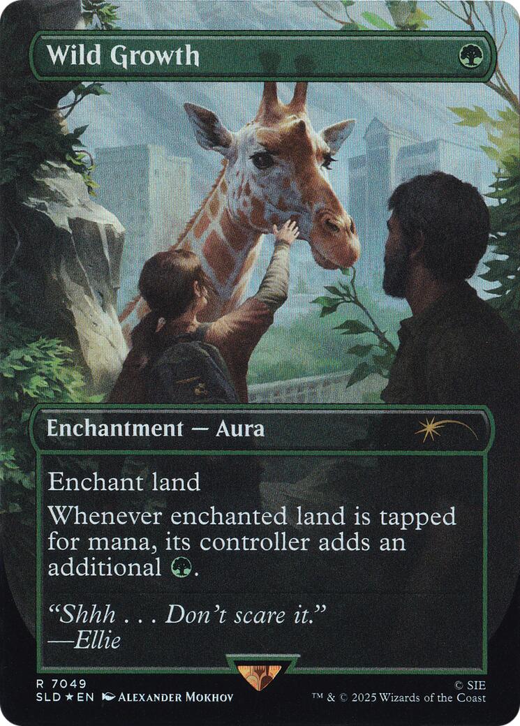 Wild Growth (Rainbow Foil) [Secret Lair Drop Series] | Gate City Games LLC