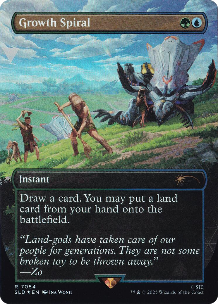 Growth Spiral (Rainbow Foil) [Secret Lair Drop Series] | Gate City Games LLC