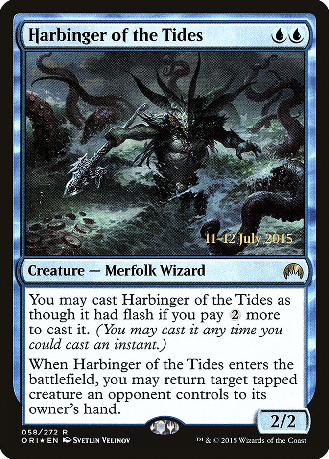 Harbinger of the Tides [Magic Origins Prerelease Promos] | Gate City Games LLC