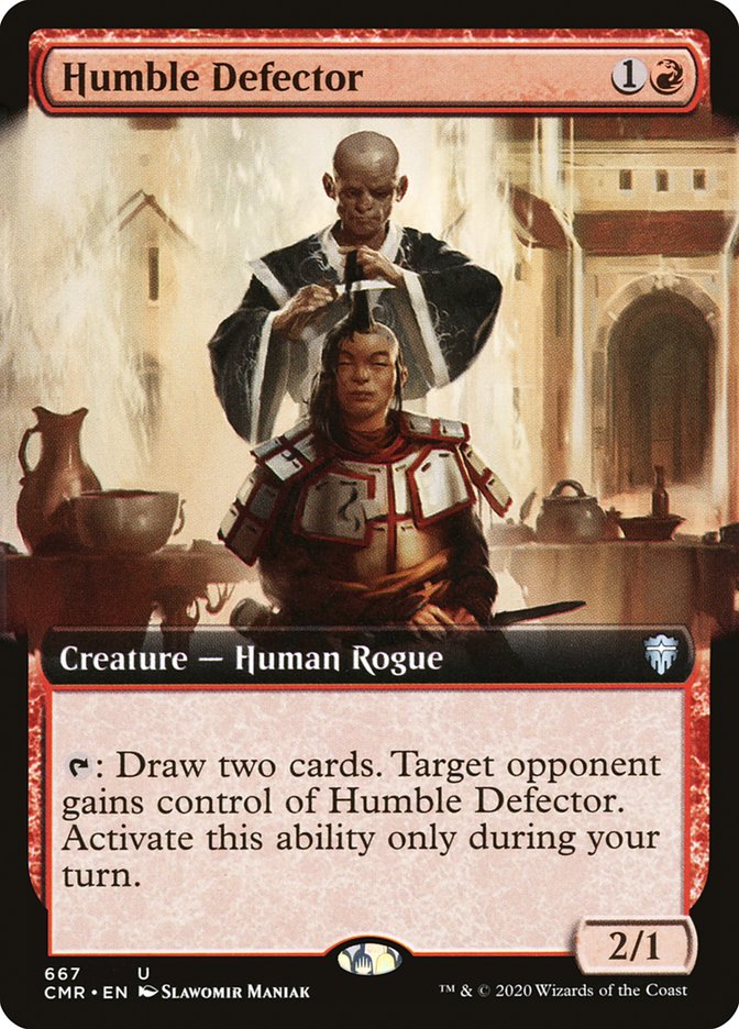 Humble Defector (Extended Art) [Commander Legends] | Gate City Games LLC