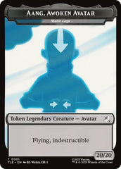 Aang, Awoken Avatar - Marit Lage // Treasure Double-Sided Token [Avatar: The Last Airbender: Eternal-Legal Tokens] | Gate City Games LLC