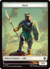 Ally (0005) // Clue (0014) Double-Sided Token [Avatar: The Last Airbender Tokens] | Gate City Games LLC