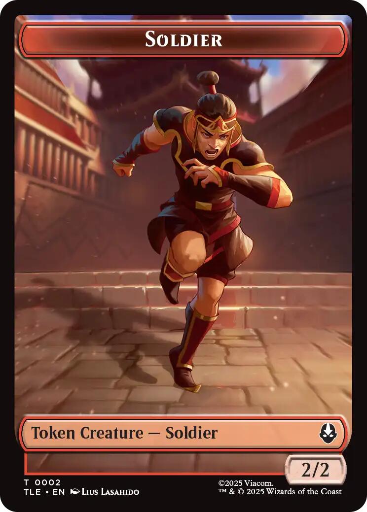Soldier (0002) [Avatar: The Last Airbender Tokens] | Gate City Games LLC