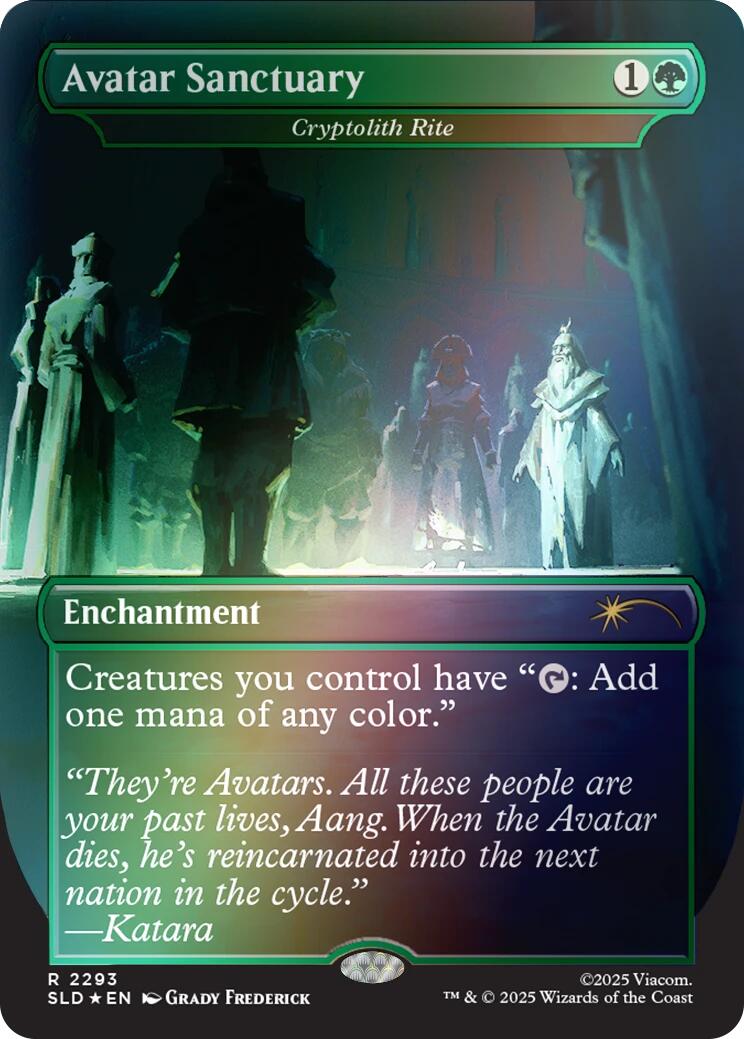 Avatar Sanctuary - Cryptolith Rite (Rainbow Foil) [Secret Lair Drop Series] | Gate City Games LLC