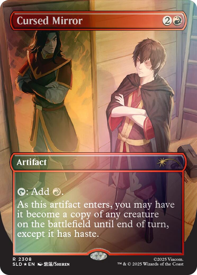 Cursed Mirror (Rainbow Foil) [Secret Lair Drop Series] | Gate City Games LLC