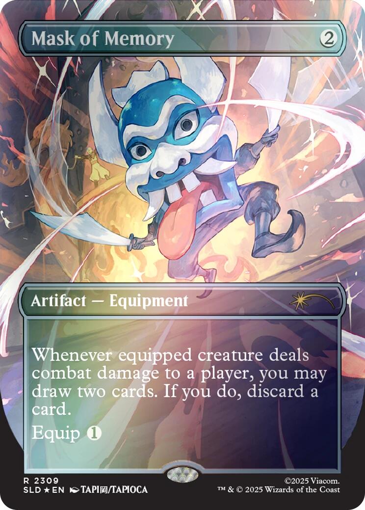 Mask of Memory (Rainbow Foil) [Secret Lair Drop Series] | Gate City Games LLC