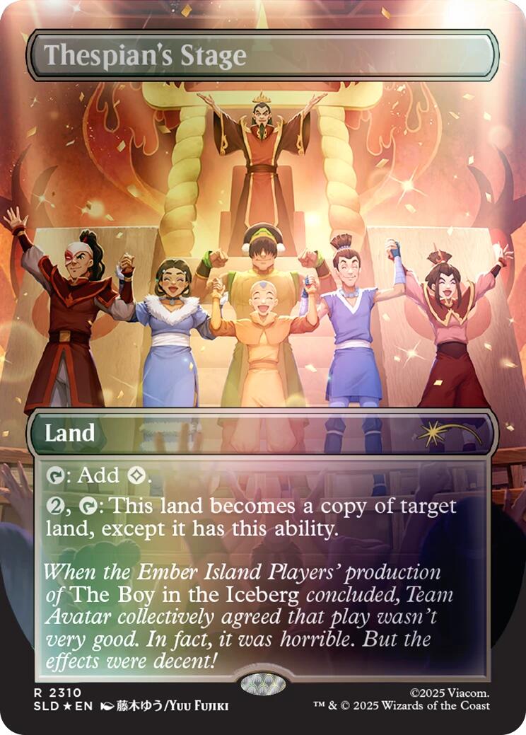 Thespian's Stage (2310) (Rainbow Foil) [Secret Lair Drop Series] | Gate City Games LLC