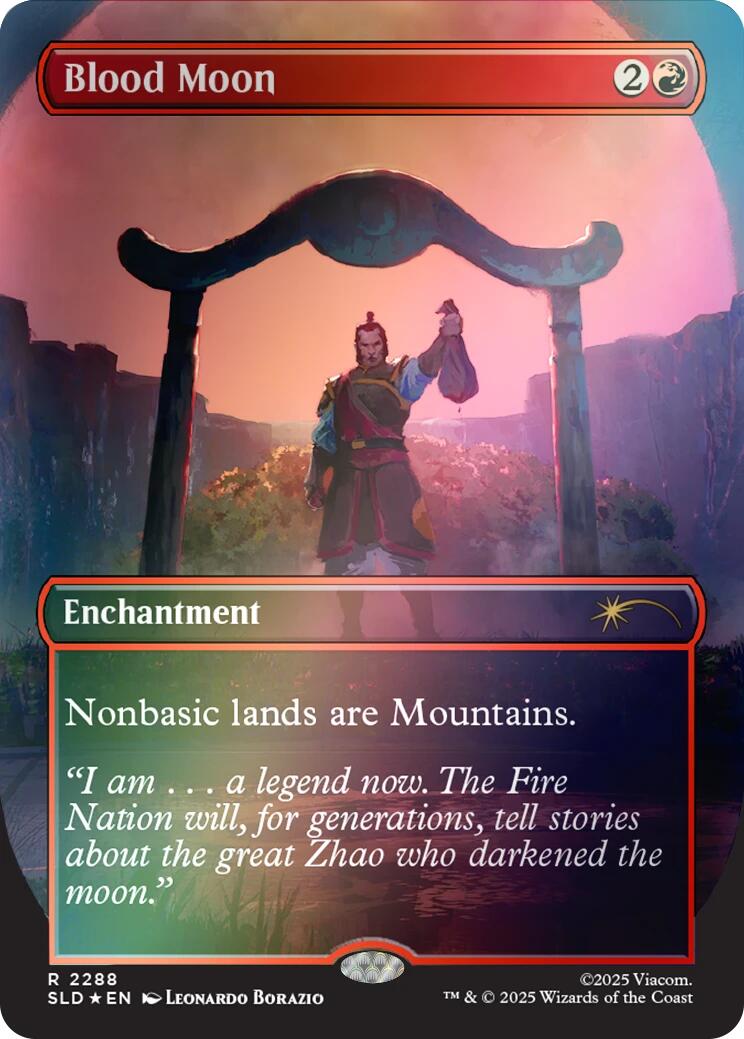 Blood Moon (Rainbow Foil) [Secret Lair Drop Series] | Gate City Games LLC