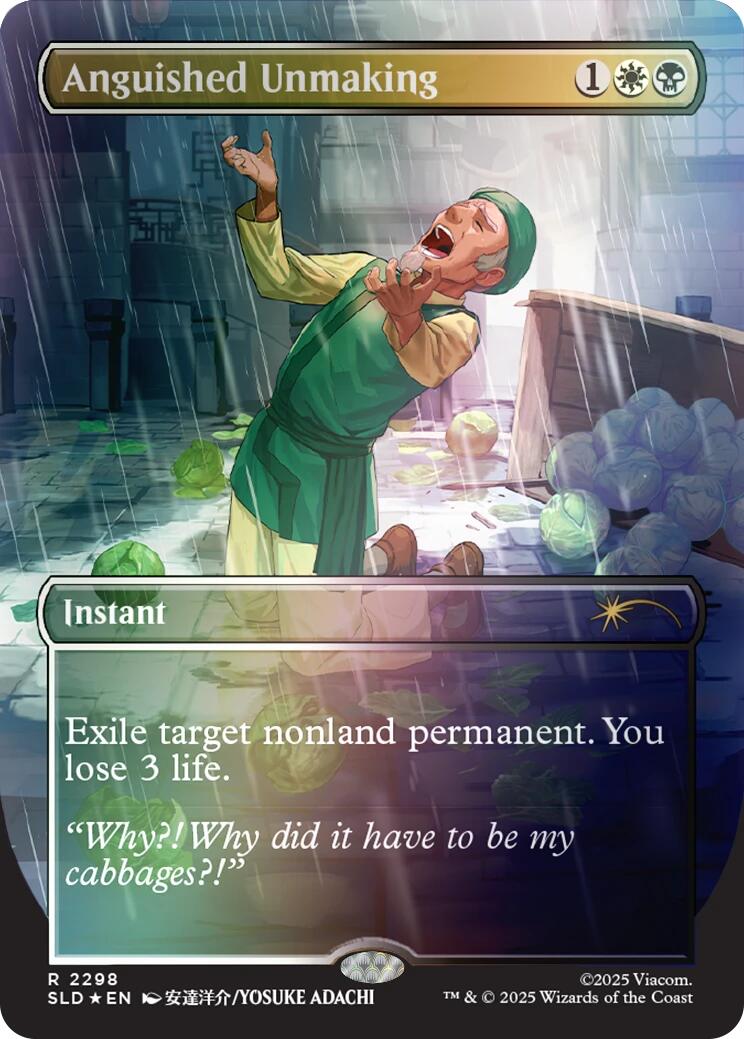 Anguished Unmaking (2298) (Rainbow Foil) [Secret Lair Drop Series] | Gate City Games LLC