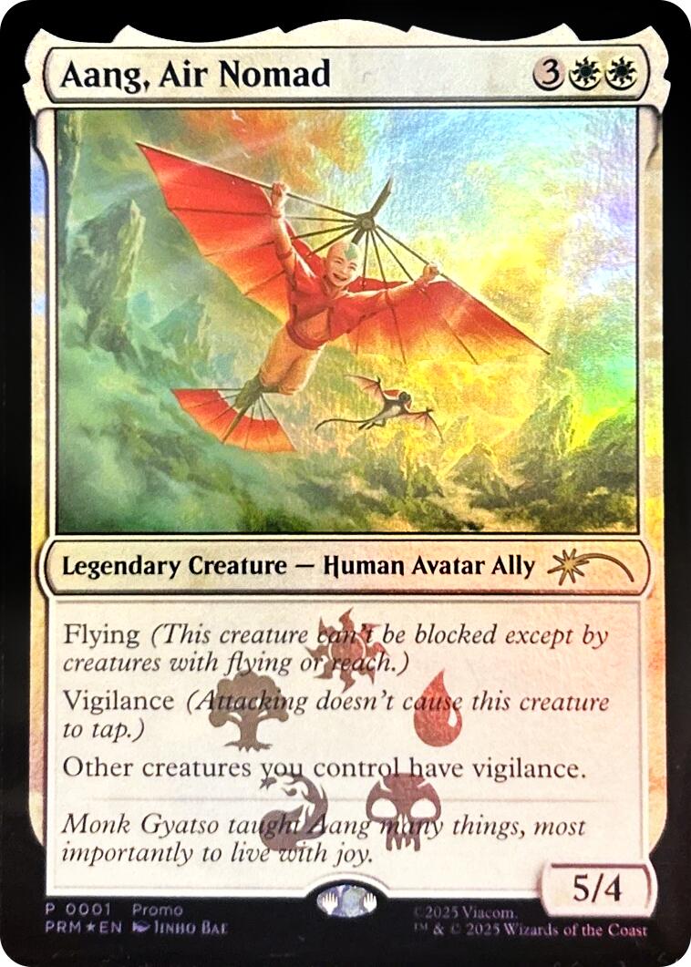 Aang, Air Nomad [Media Promos] | Gate City Games LLC