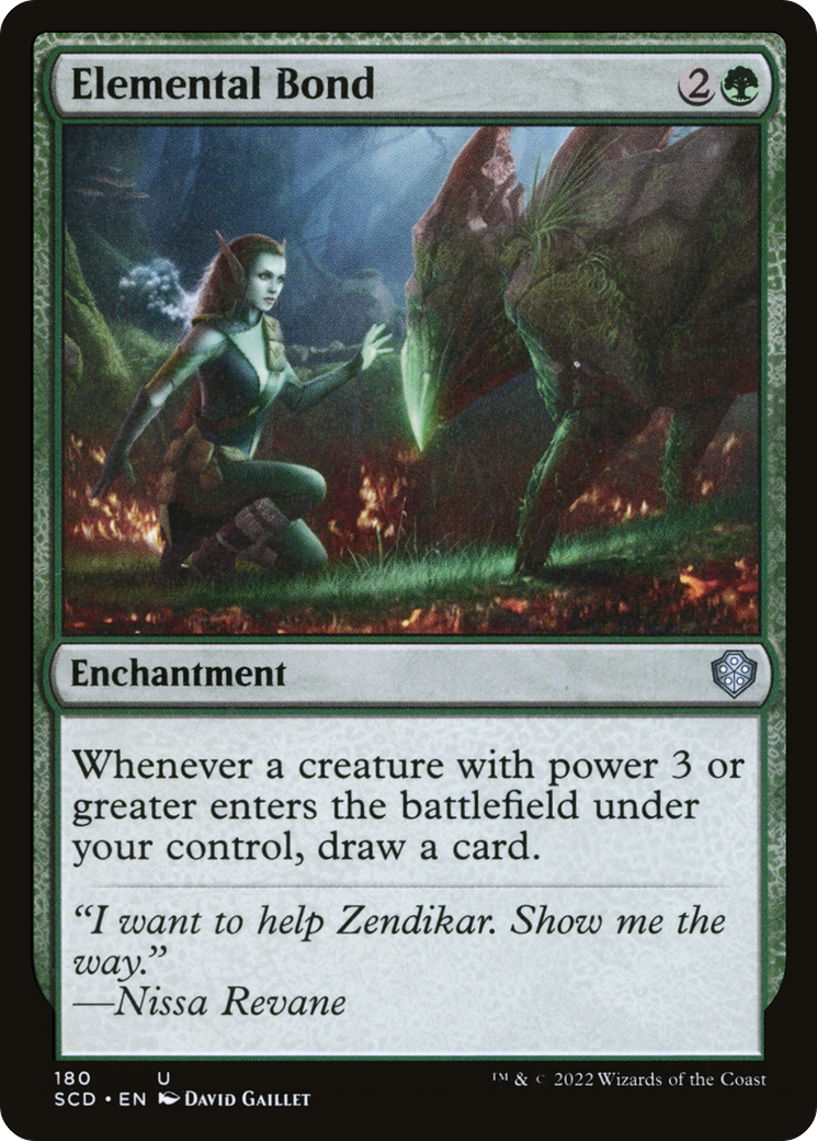Elemental Bond [Starter Commander Decks] | Gate City Games LLC