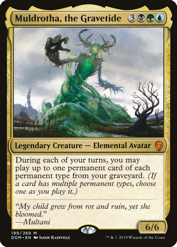 Muldrotha, the Gravetide [Dominaria] | Gate City Games LLC