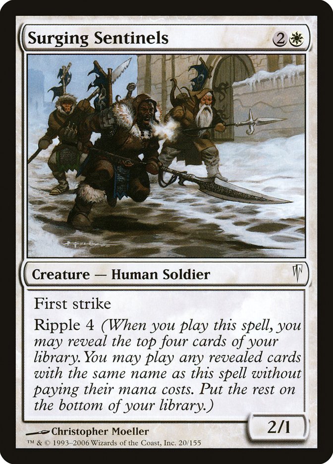 Surging Sentinels [Coldsnap] | Gate City Games LLC